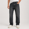 Yıkamalı Kot Pantolon - Siyah
