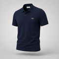 Minimal Logolu Polo Yaka T-Shirt - Lacivert