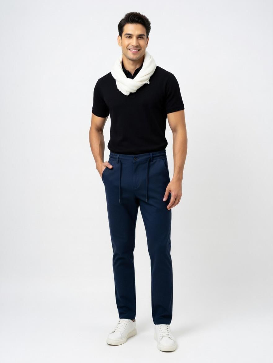 Jogger Pantolon - Lacivert